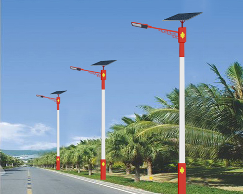 石河子民族特色路灯